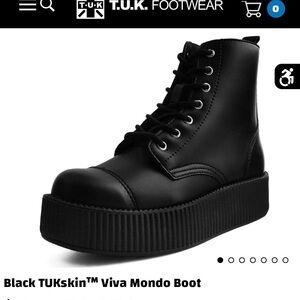 Black Creeper TUKskin Vegan Mondo Boot